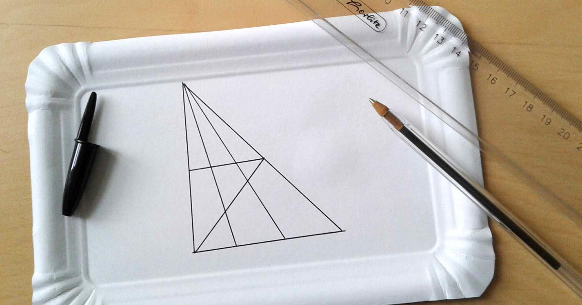 Gehirnjogging-Quiz: Wie viele Dreiecke siehst du?