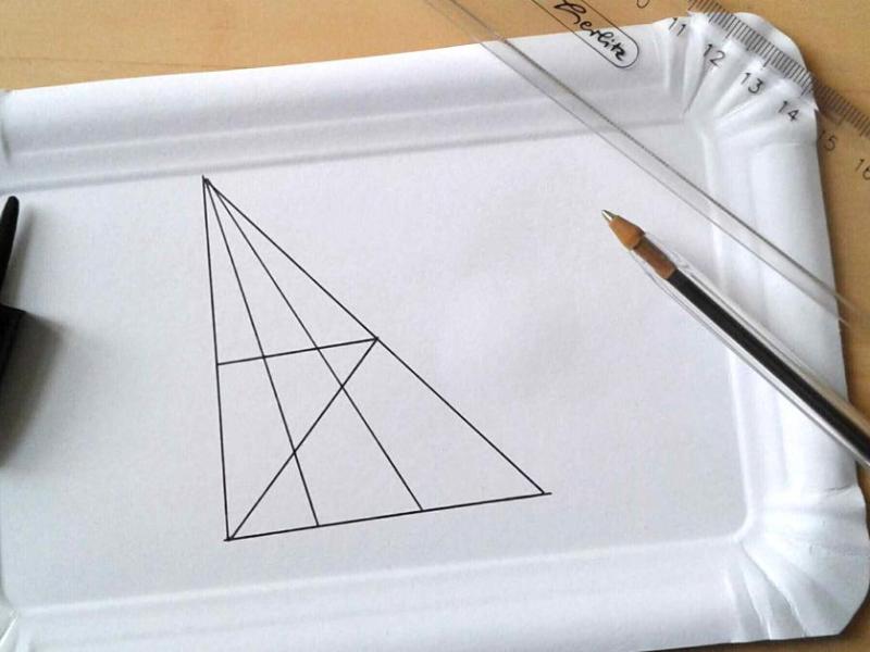 Gehirnjogging-Quiz: Wie viele Dreiecke siehst du?