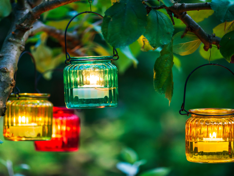 Beleuchtung im Garten: 19 kreative Ideen