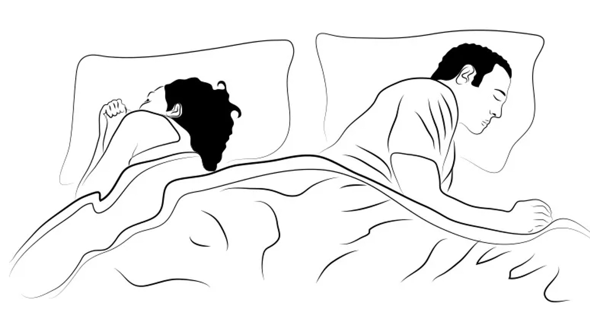 Einschlafposition bei Paaren: Das hat sie zu bedeuten.