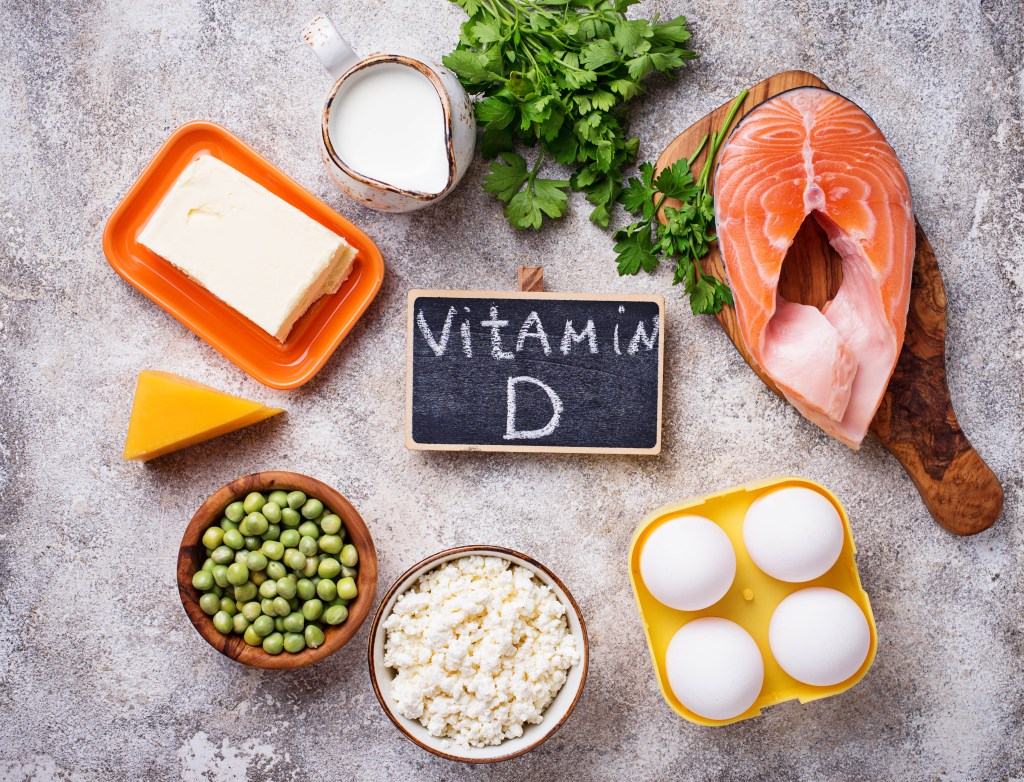 Vitamin D ist in vielen Lebensmitteln enthalten.