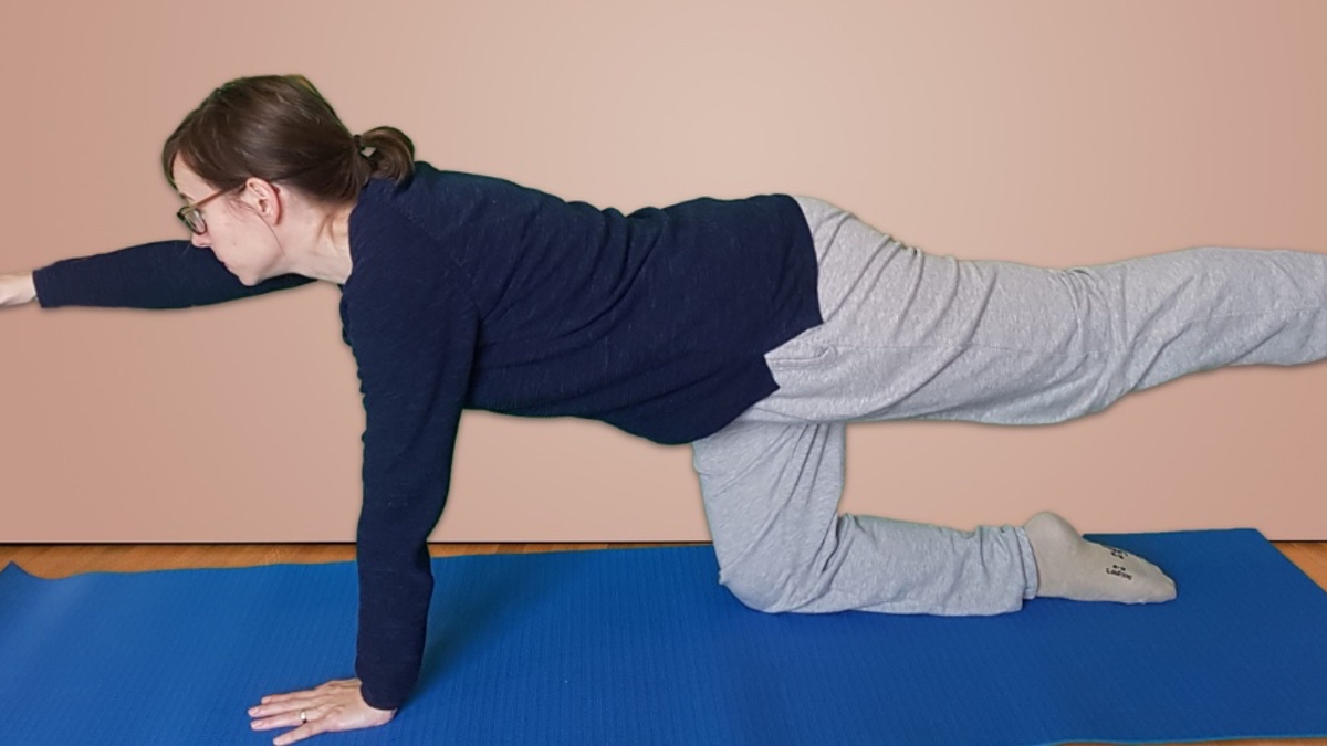 9 Übungen gegen einen verspannten Rücken.
