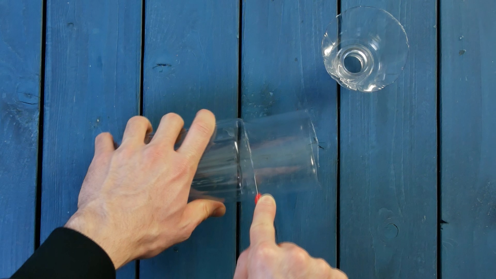 Plastikflaschen-Upcycling: Schwammablage