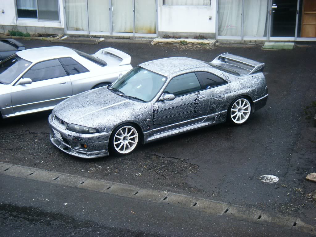 Filzstift-Auto vom Weiten