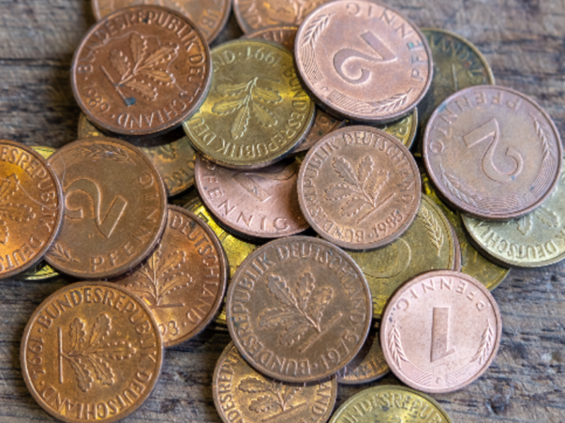So viel sind bestimmte 2-Pfennig-Münzen heute noch wert.