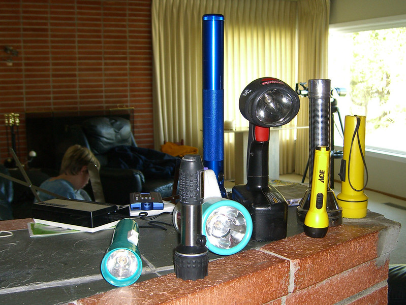 flashlights