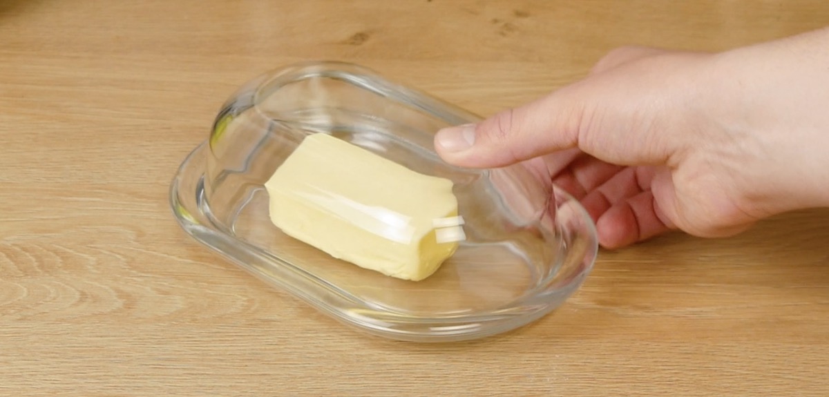 Am besten ist jedoch eine Butterglocke