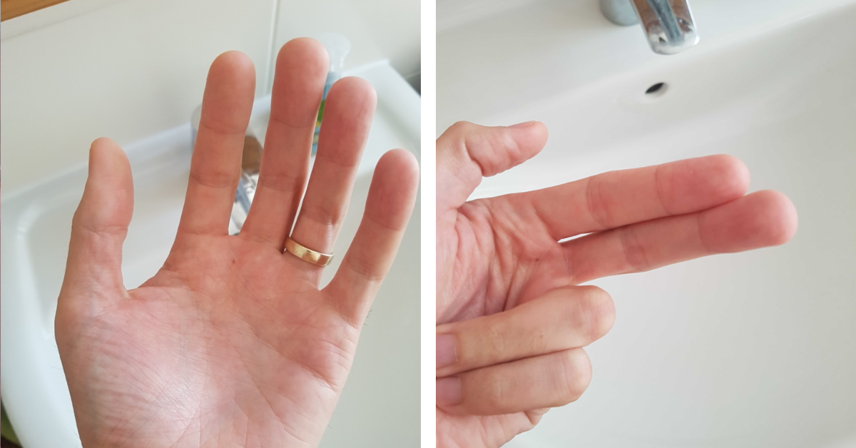 Welche Handbewegung zum Brust abtasten ist richtig? Die Anleitung erklärt es.