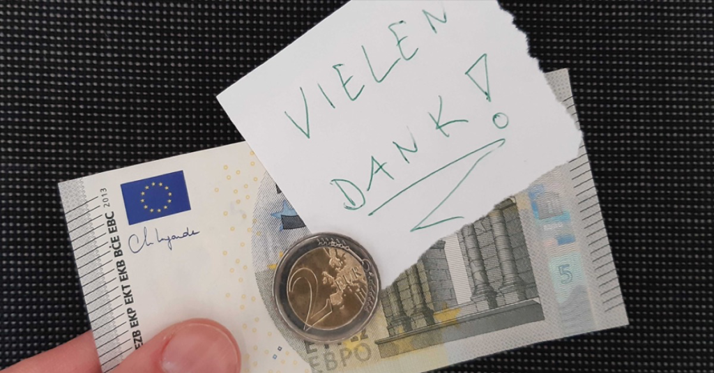 Trinkgeld geben: Diese 5 Berufe werden oft vergessen.