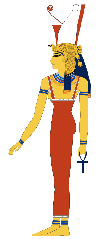 Die ägyptische Göttin Mut.