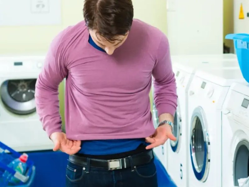 Pullover ist eingelaufen