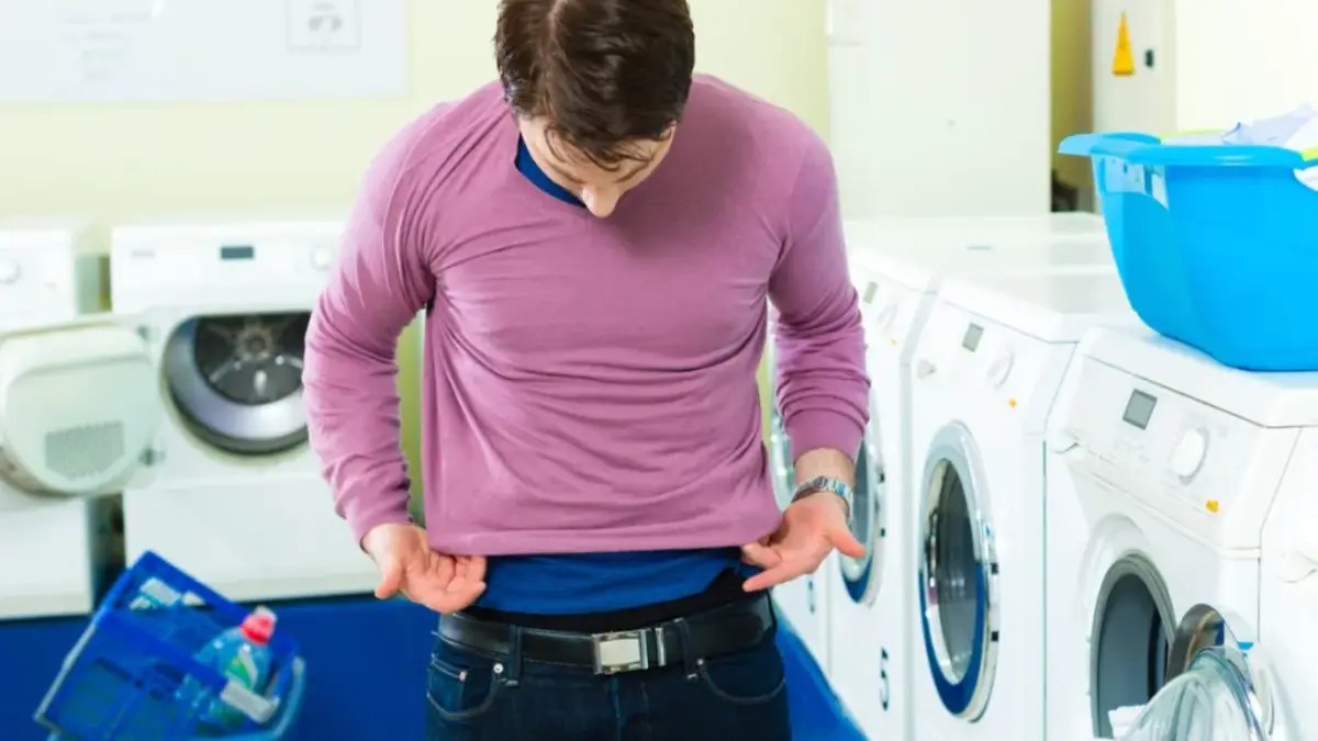 Pullover ist eingelaufen