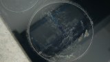 ein dreckiges Cerankochfeld