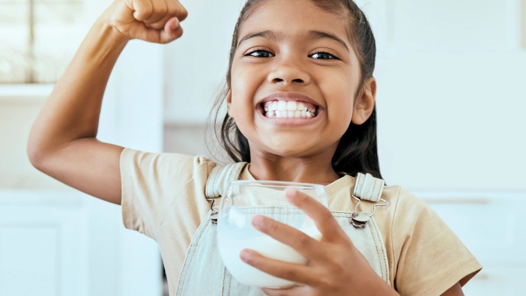 Milch für stärkere Knochen