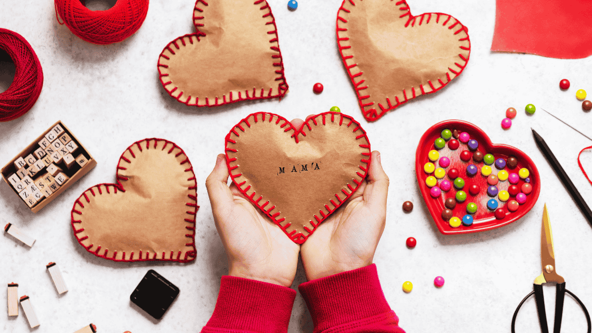 Muttertagsgeschenke Herz