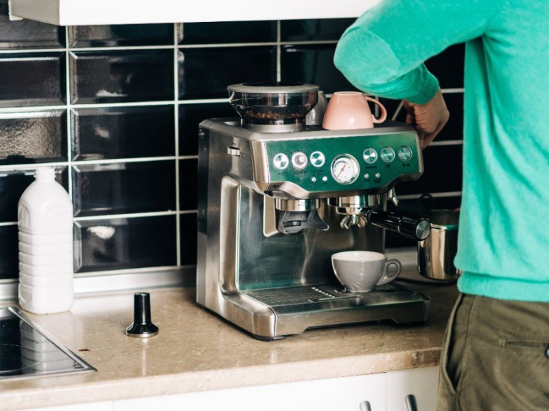 Siebträgermaschine reinigen