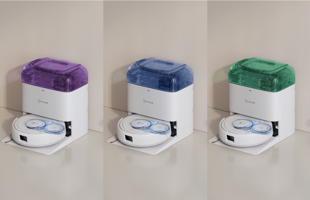 Evovacs mini in 3 verschiedenen Farben.