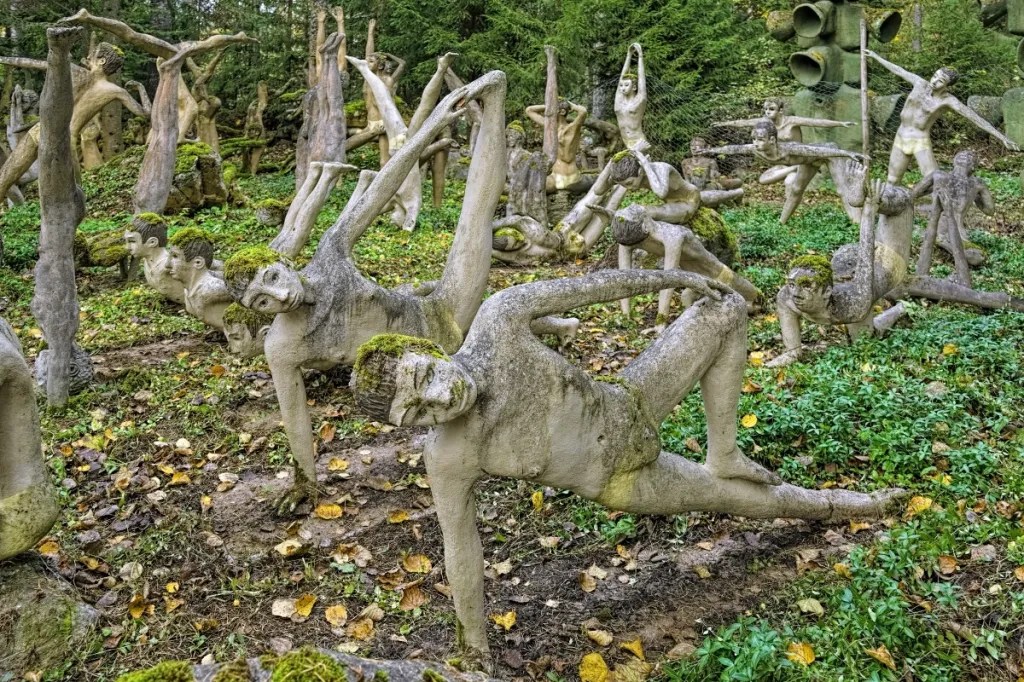 1. Skulpturenpark in Parikkala, Finnland