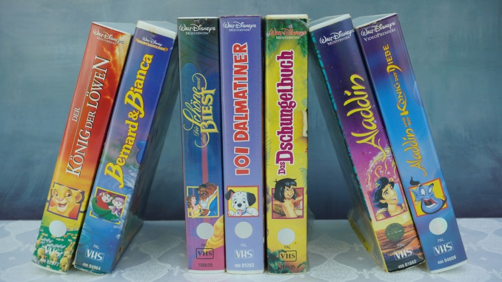 Disney-Videokassetten