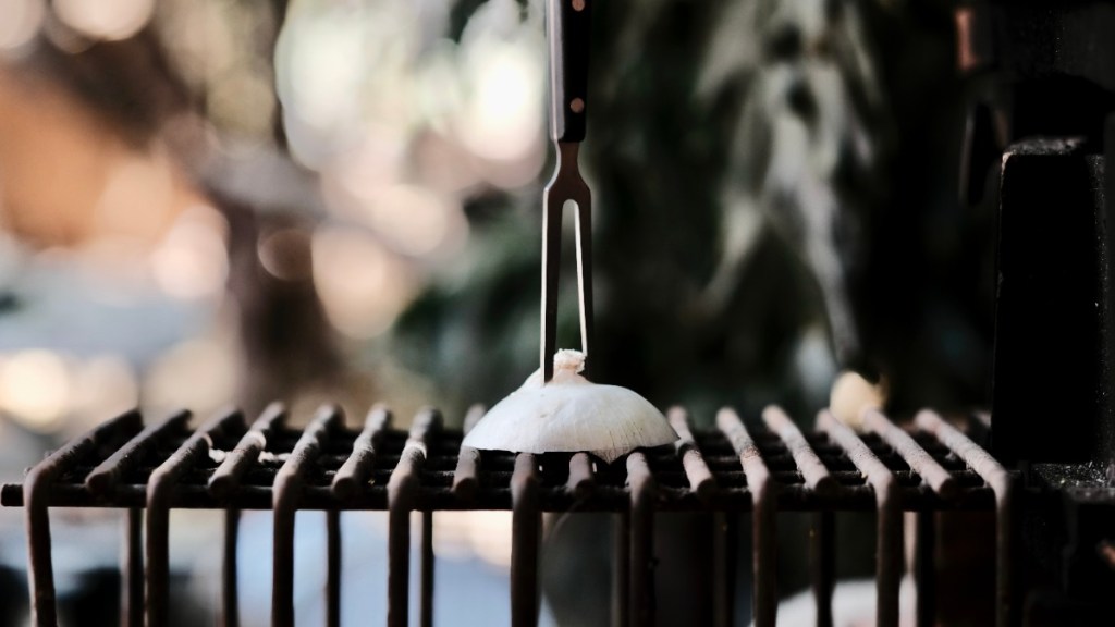 4. Grillrost reinigen mit Zwiebeln 