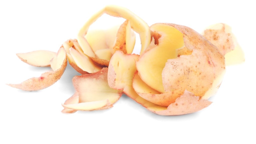 3. Kartoffelschalen statt Glasreiniger 
