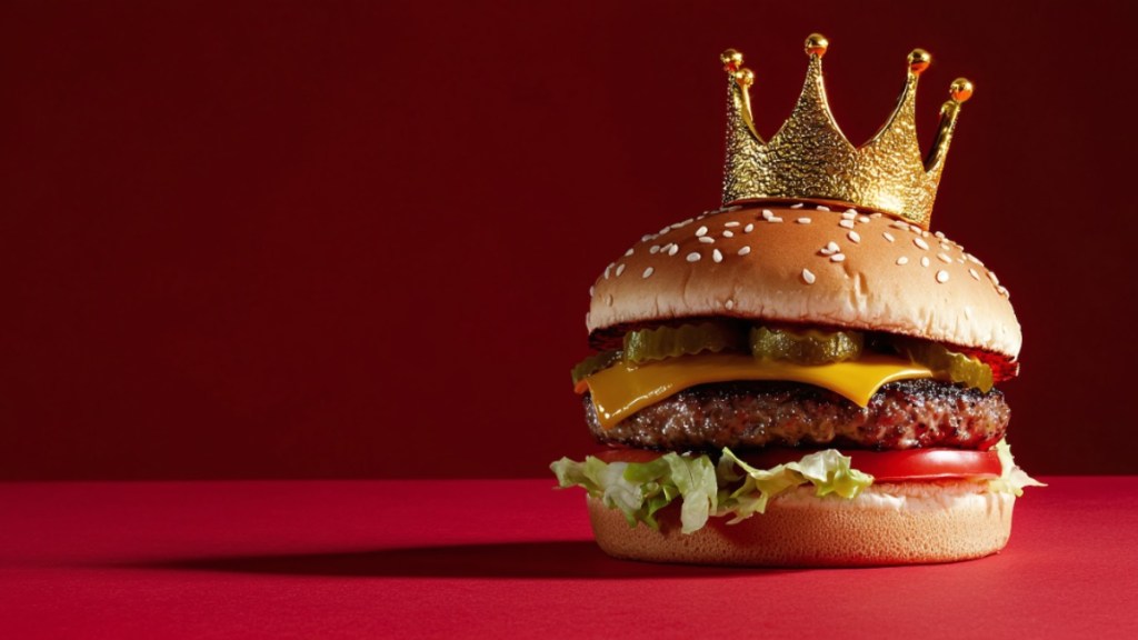 6. Burger für Linkshänder