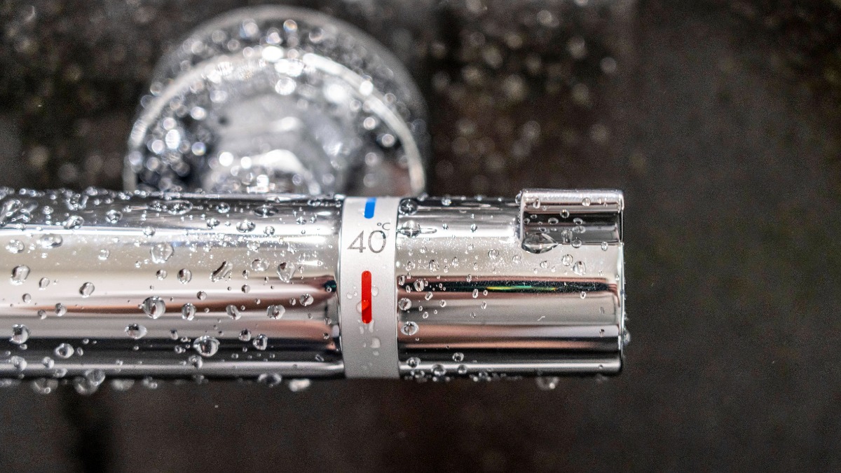 Temperaturregelung einer Dusche