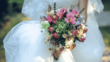 Wildblumen, Hochzeit Boho Brautstrauß